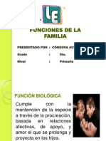 Diapositva Funciones de La Familia