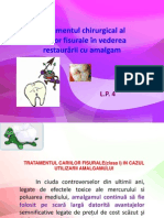 L.P. 4 Tratal Cariilor Fisurale+restaurarea Cu Amalgam