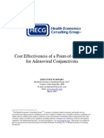 Cost Effectiveness of a Point-Of-care Test for Adenoviral Conjunctivitis