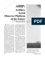 The AHIP:: Field Artillery Aerial Observer Platform of The Future