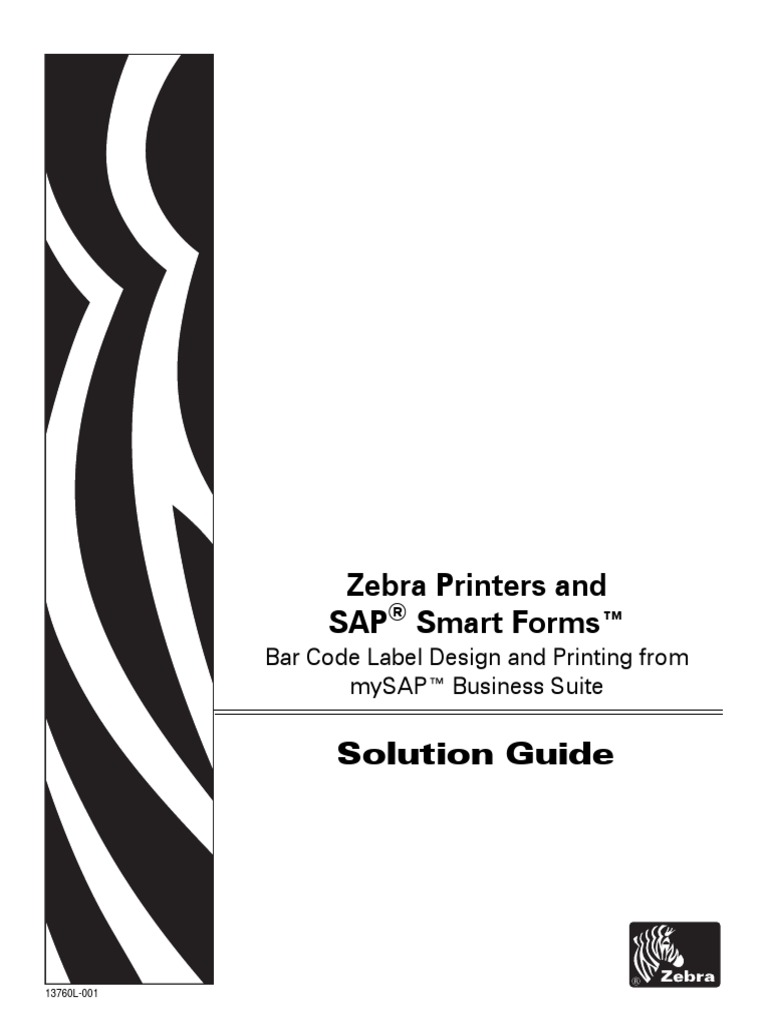 ZEbra Printer Sap PDF
