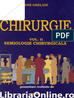 Chirurgie Volumul II Semiologie Chirurgicala