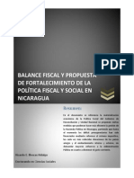 Balance Fiscal en Nicaragua 2014