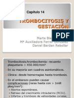 Trombocitosis y gestación: complicaciones y tratamiento con INFα