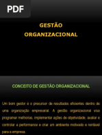 Gestão Organizacional Slide
