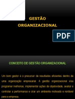 Gestão Organizacional Slide