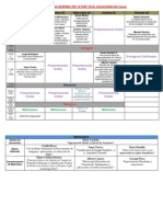 CronogramaGeneral IVCNIF2014 PDF