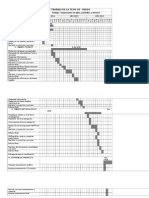 Cronograma Del Plan de Trabajo de La Tesis de Grado