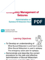 Emergency Management of Seizures