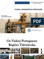 PATRIMÓNIO CULTURAL - Aula 1 - Vinhos Portugueses e Regiões Vitivinicolas de Portugal