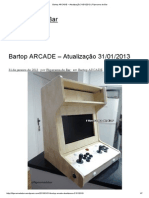 Bartop ARCADE – Atualização 31-01-2013 _ Fliperama de Bar