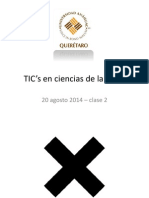 TIC's en Ciencias de La Salud: 20 Agosto 2014 - Clase 2