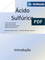 Ácido Sulfúrico - Processo