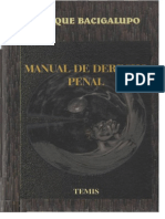 Bacigalupo, Enrique - Manual de Derecho Penal