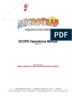 MicroTrap SCOPE Operations Manual Edition 3 PDF