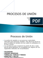 Procesos de Unión