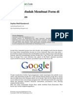 Langkah Mudah Membuat Form Di Google Docs