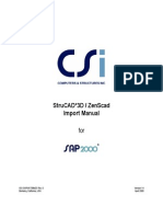 StruCAD3D Import PDF
