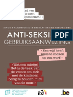 Antiseksisme Gebruiksaanwijzing