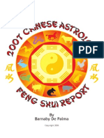 2007 Chinese Astrology Feng Shui Report