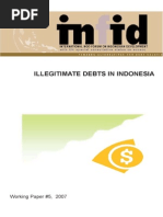 Download Working Paper 5 - Illegitimate Debt by INFID JAKARTA SN24155449 doc pdf