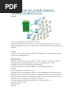 Download How to Create and Compile Botnets to Autohack 1000ds of Systems by raghavendra9 SN24155765 doc pdf