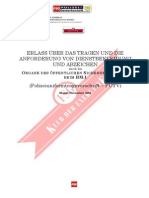 Polizeiuniformtragevorschrift PUTV PDF