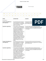 Glossary of Train Speak - TasRail