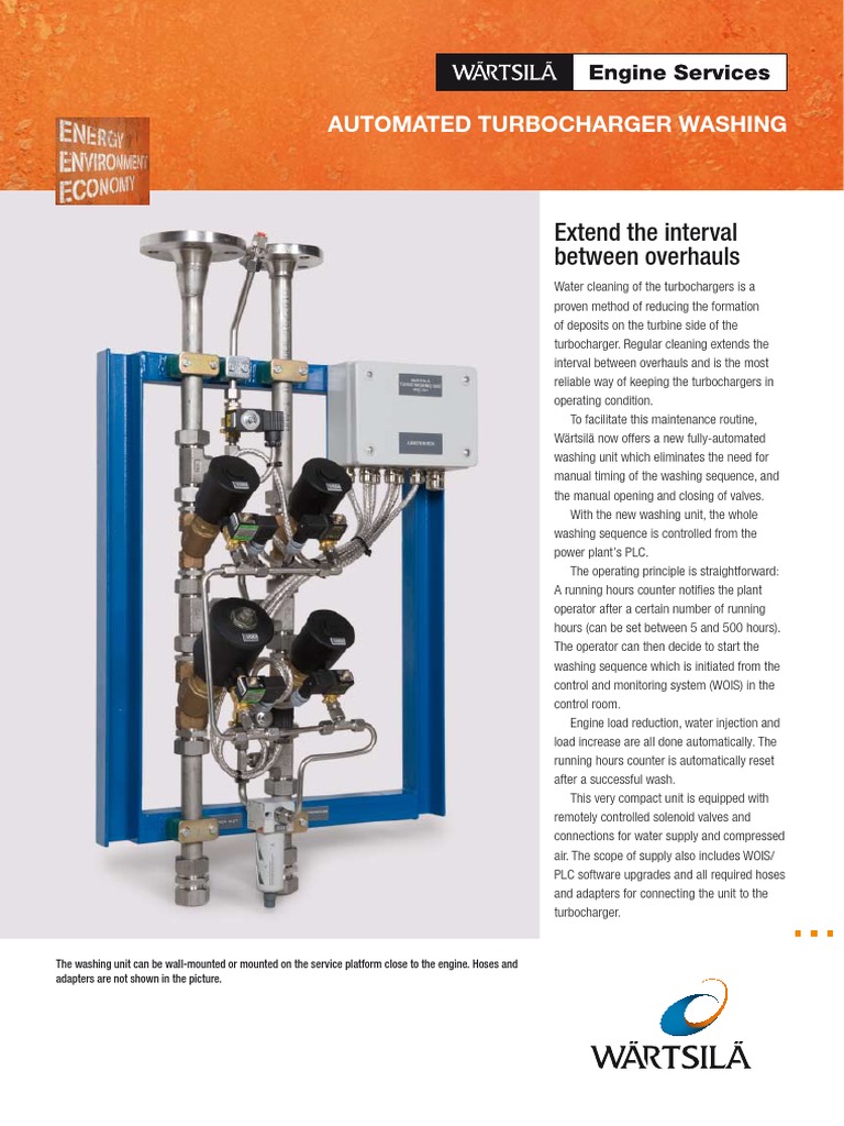 Automated Turbocharger Washing PDF Turbocharger Machines