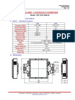 GSM 1800 / Umts2100 Combiner: Model: PW-DUP-8040-B