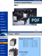 Microprocessor Based Overload Relay 3RB12