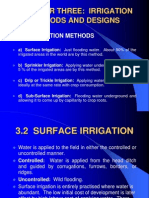 Irrigation Methods