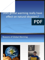 Does Global Warming Really Have Effect On Natural Disasters?