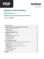 Download Migrating to S60 5th Edition by Symbian SN24157921 doc pdf