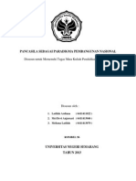 Makalah Pancasila Sebagai Paradigma Pembangunan Nasional