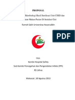 Proposal Pemeriksaan Hasil Sterilisasi