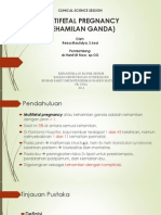 Multifetal Pregnancy