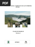 Plano de Manejo do Petar Volume 1