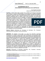 Governança de TI, ITIL V3 No Gerenciamento de Empresas (p.34-54)