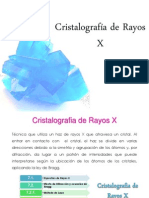 Cristalografía de Rayos X