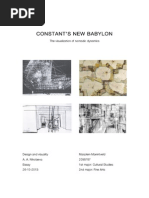 Constant's New Babylon, The Visualization of Nomadic Dynamics