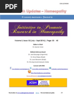 Research Updates-Homeopathy Vol-3-issue-3