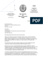 Letter to DM and HPD regarding Freedom House (September 30, 2014)