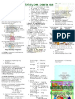 Nutrition Handout