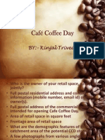Café Coffee Day: BY:-Kinjal Trivedi