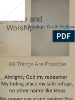 Praise and Worship: Christian Youth Fellowship