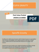 Spesifik Gravity - Putri Intan Pratiwi - 24030112130068