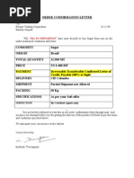 Download Order Confirmation Letter by cnjayaram SN24160647 doc pdf