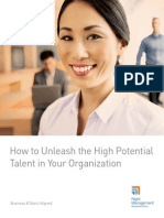 How to Unleash the High Potential Talent in Your Organization