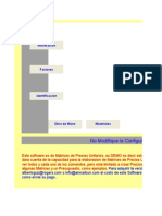 Matrices de Precios Unitarios